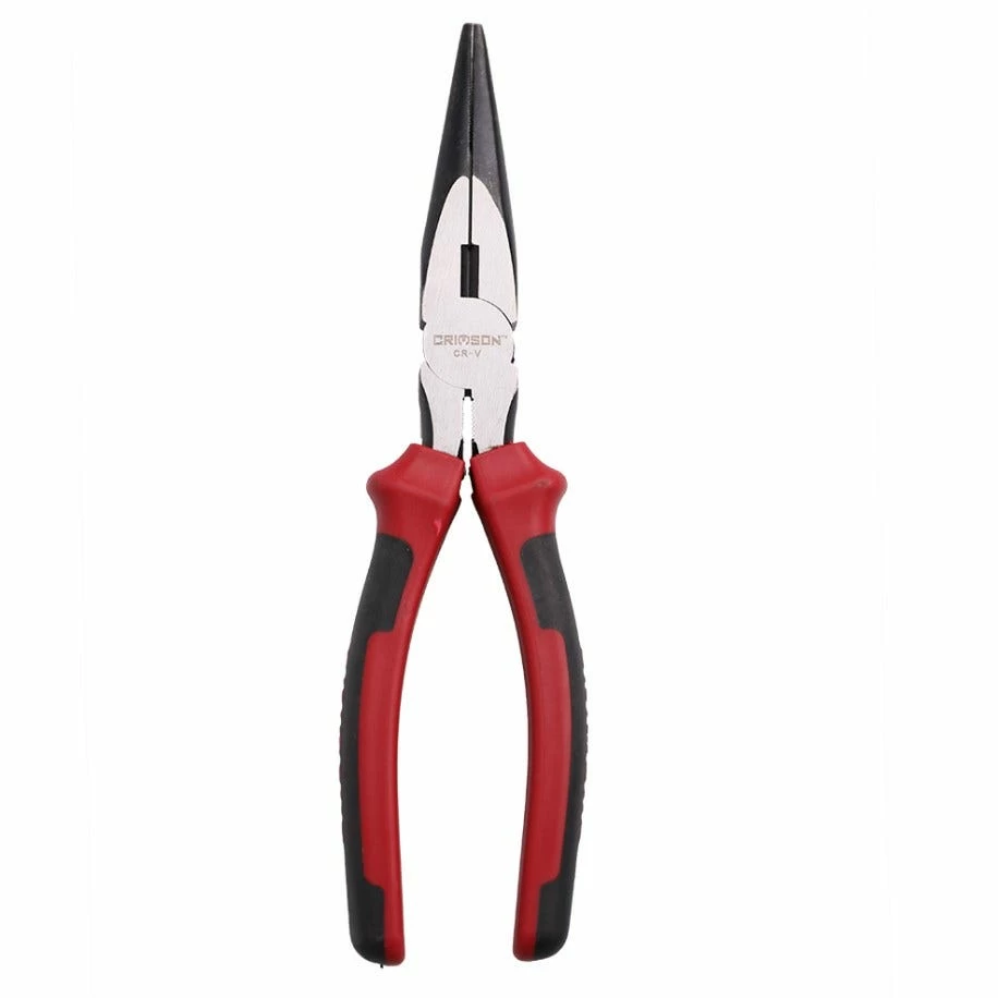 Crimson Force 8" Long Nose Pliers - CT-2432-008 - Cutters & Nippers 1 Crimson Force 8" Long Nose Pliers - CT-2432-008 - Cutters & Nippers