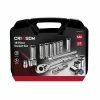 Crimson Force Tools 18 Piece 3/8" Drive SAE Socket Set In Case - 7019307 - Sockets & Socket Sets