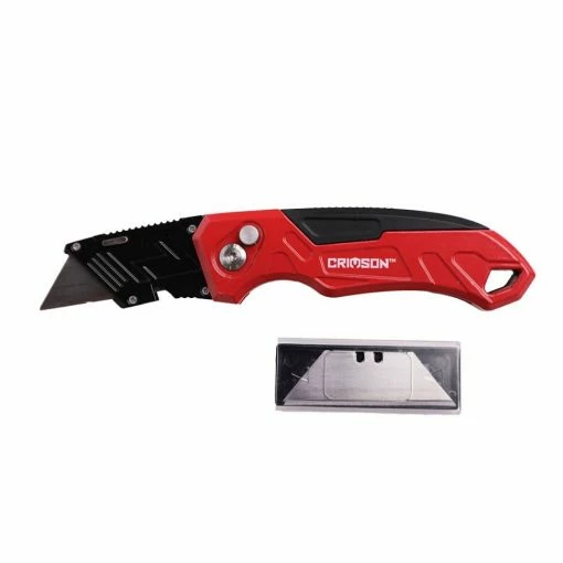 Crimson Force Quick Change Retractable Utility Knife - CT-2412-003 - Blades & Knives -Crimson Force Sales Shop b03c80dc9f1ec960ee90aebec7c0ae4e693db7d6 2170046.main