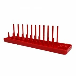 Crimson Force 3/8" Drive SAE Socket Tray Red - CT-2447-003 - Socket Holders