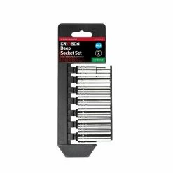 Crimson Force Tools 7 Piece 1/4" Drive Metric Deep Socket Set - 7019203 - Sockets & Socket Sets