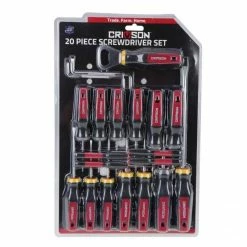 Crimson Force 20 Piece Screwdriver Set - 88-279-0204 - Screw Drivers